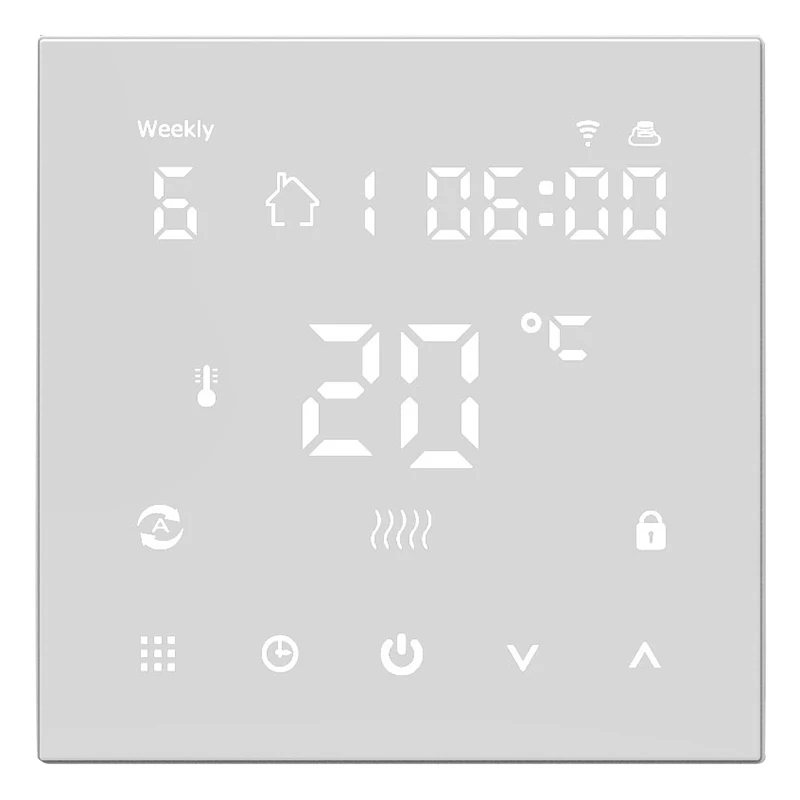 

WiFi Smart Thermostat Temperature Controller Electric Floor Heating System Thermostats Digital Underfloor Electric Heating Smart
