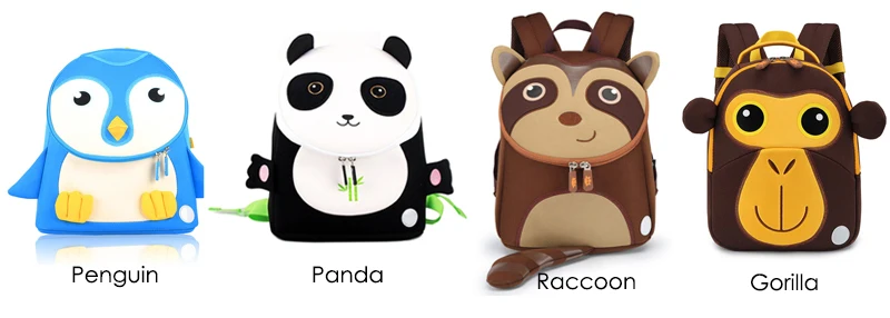 Детский Школьный рюкзак для девочек с 3D милым медведем, школьная сумка с милыми животными, дизайнерская детская сумка, модный детский любимый подарок