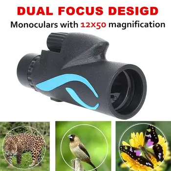 

HD Telescope Durable Practical 50000 Blue Black Illumination Night Vision Goggles Mountaineering Measuring Outdoors