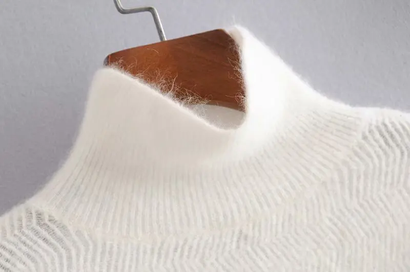 Звезда firefly мода Za свитер для женщин повседневные свободные с рукавами в форме фонаря с высоким воротником официальный пулловер свитер для женщин