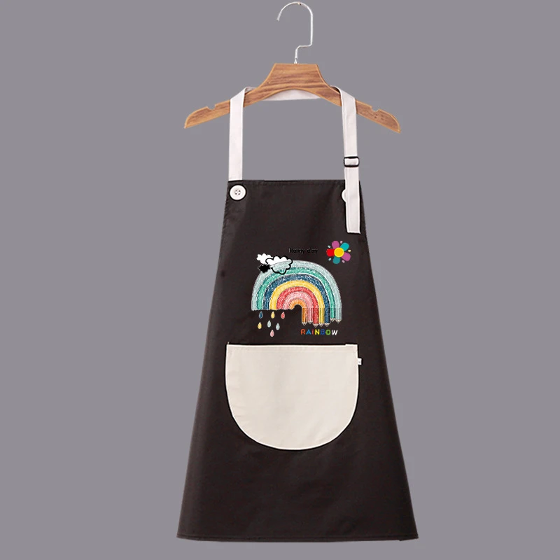 Custom Name Children Painting Drawing Apron Baby Bib Craft Coat with Pocket Kids Art Smock Children Painting Aprons Sleeveless cheap baby accessories	