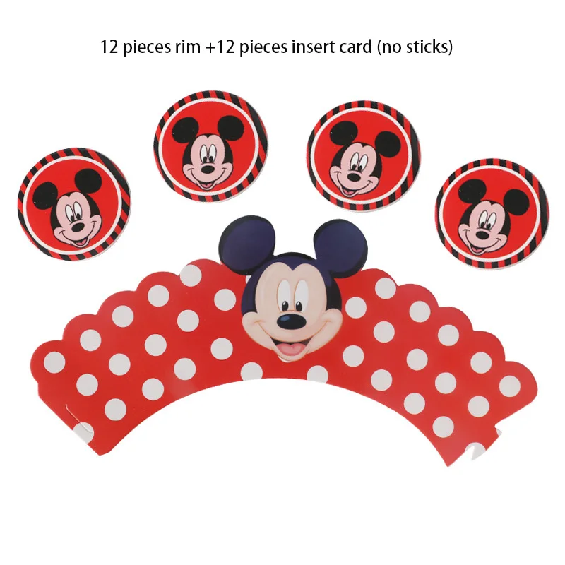 1 Years Aniversary|mickey Mouse 1st Birthday Cake Topper - Black & Red Party Decor 1-years-aniversary-mickey-mouse-1st-birthday-cake-topper-black-red-party-decor