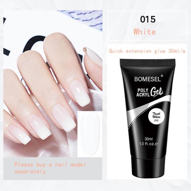 Nail Gel Crystal Extension Gel Nail Polish All For Manicure UV Nail Gel Nail Art Quick Building Nail Polish TSLM2