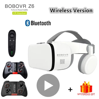 

Bobo Bobovr Z6 Casque Helmet 3D VR Glasses Virtual Reality Headset for IPhone Android Smartphone Smart Phone Goggles Lunette Set