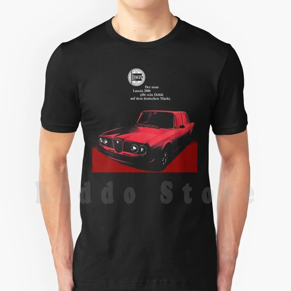 Lancia 2000-Lancia Flavia T Shirt Uomo Cotone Cotone S-6Xl Lancia Flavia Italia Auto Italiane Auto Classiche Auto D'Epoca