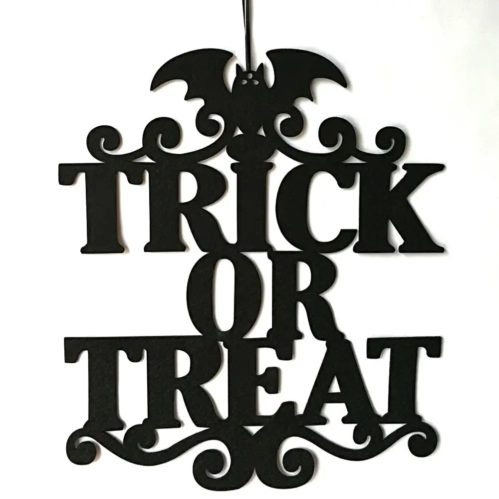 

Indoor and Outdoor Halloween Hanging Door Decorations and Wall Signs, Haunted House Decor, For Home, School, Office, Party Decor