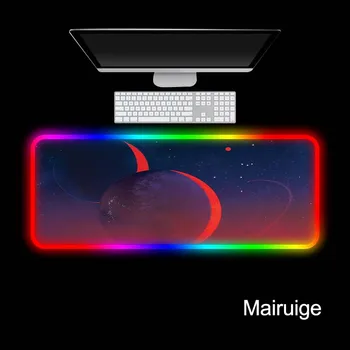 

Mairuige Planet series Gaming RGB Large Anime Mouse Pad Mouse Mat Computer Mousepad Led Backlight Keyboard Desk Mat