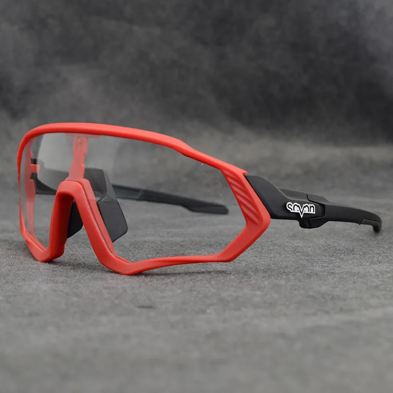 Photochromic Cycling Glasses Men Women Sport Road Mountain Bike Eyewear Riding Fishing Sunglasses Bicycle Discoloration Goggles