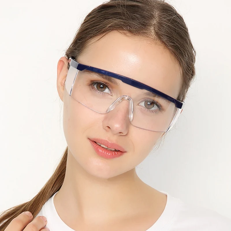 

Protective Safety Glasses Safety Eyewear Anti-Fog Design Anti Scratch, Clear Lens-High Impact Resistance-Perfect Eye Protection