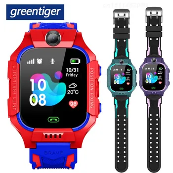 

Greentier SOS Camera Smart Watch Baby LBS Position Lacation Tracker Smart Kids Watch Voice Chat Flashlight children VS Q02 Q100