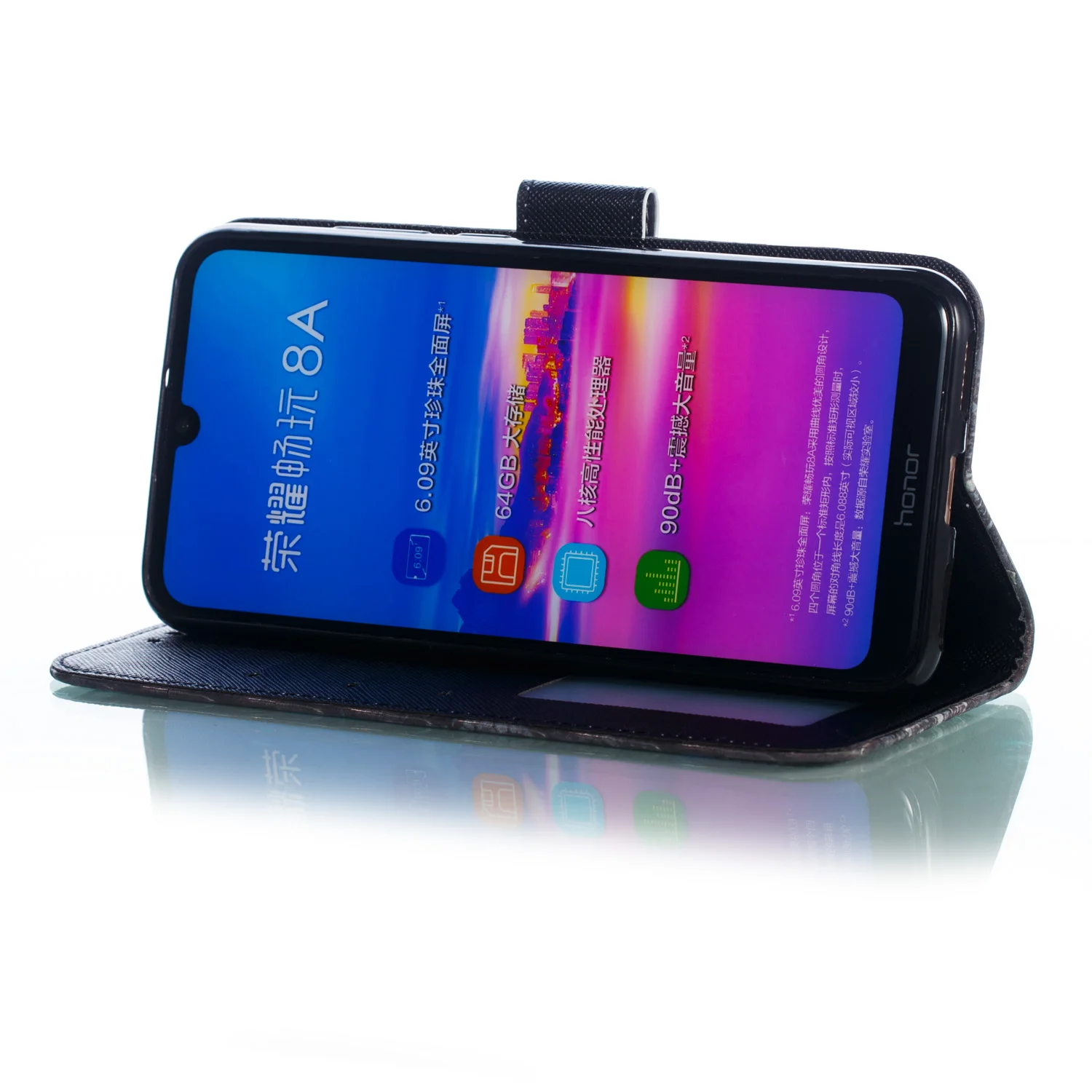 Симпатичный кожаный бумажник чехол для Huawei Honor 9 10 Lite 8A 8S 8X 8C 9X20 7C 7A Pro KSE-LX9 JAT-L29 DUA-L22 AUM-L41 L29 чехол с откидной крышкой