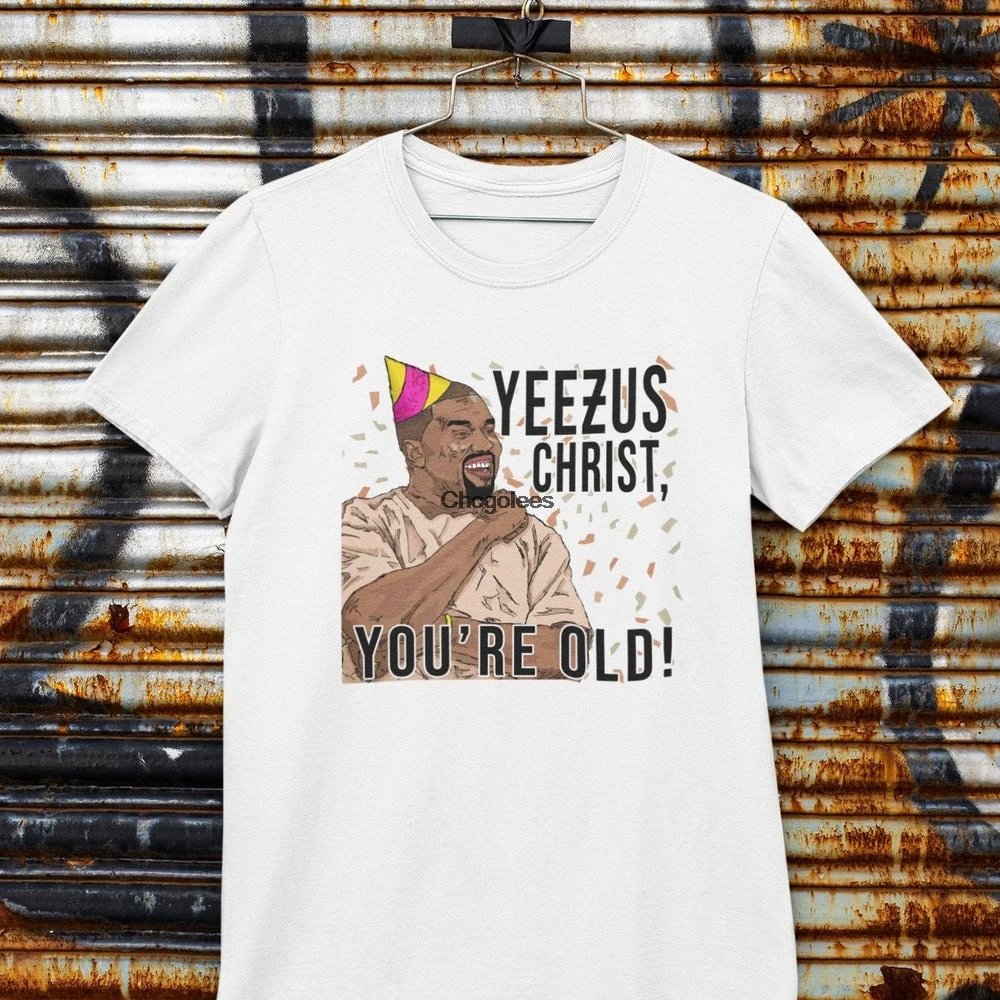 Забавная карточка Kanye на день рождения | Мужская одежда