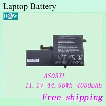 

11.1V 44.95Wh/ 4050mAh notebook battery For Hp AS03XL batteries