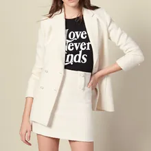 Женский блейзер осень и зима прямой блейзер