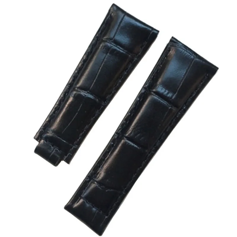 Cinturino Con Cinturino In Pelle Da 20Mm Cinturino Adatto Per Orologio Rolex Daytona Submariner