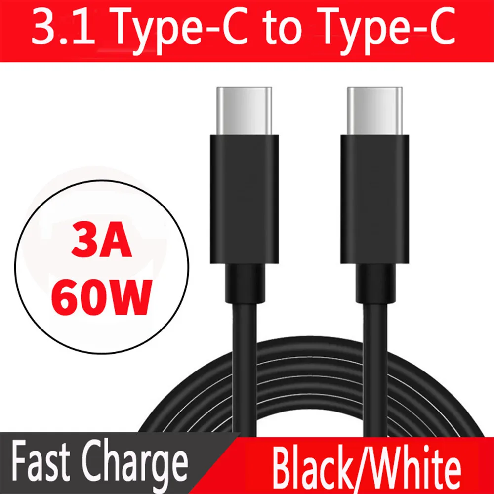 USB 3,1 Tipo C para C USB кабель для samsung S10 S9 Nota 8 9 87W PD Carga raspida 4,0 5A USB-C кабель для быстрой зарядки para USB-C провод