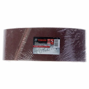 

TUNDRA endless abrasive tape, on a fabric basis, 100 x 610 mm, P100, 10 pcs. 1875479