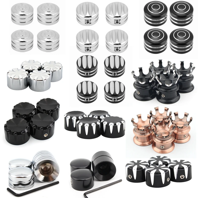 Motorcycle Spark Plug Head Bolt Cap Cover Plug Black/Chrome For Harley Twin Cam Touring 1999-2017 Sportster XL 883 1200 48 72 motorcycle black speedometer trim bezel cover billet cnc cut for harley sportster 883 1200 xl xr iron dyna stree bob low rider