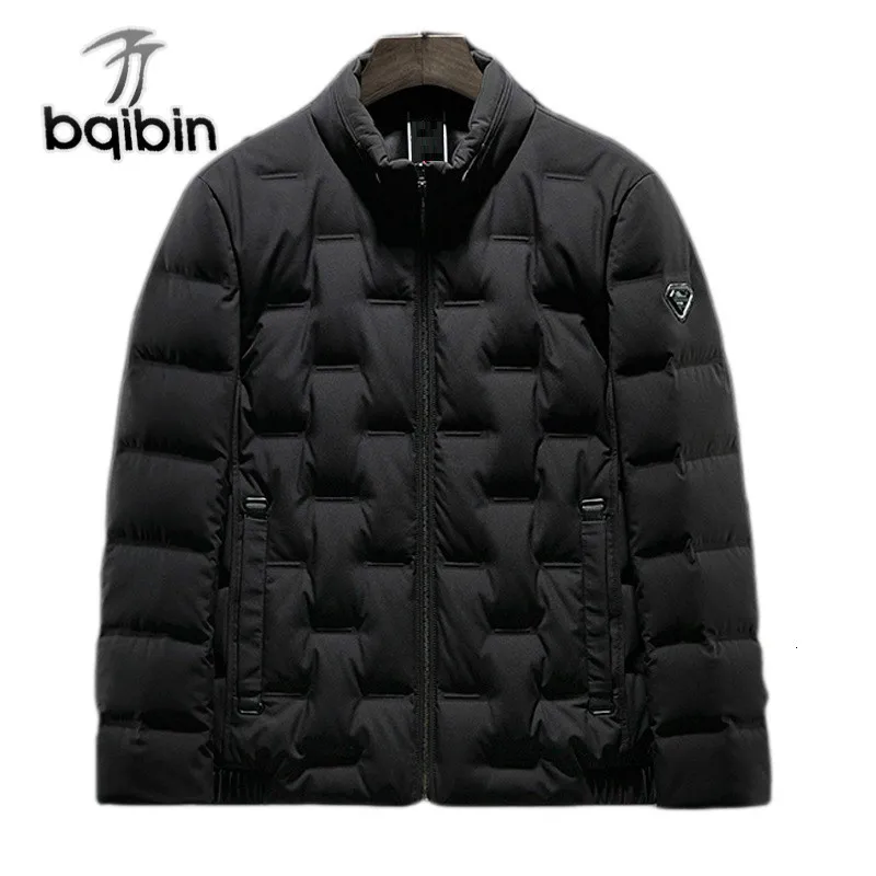 

Top Quality 90% White Duck Down Padded Jacket Men New Winter Warm Duck Down Coat Stand Collar Down Parkas Male Overcoat Bqb752