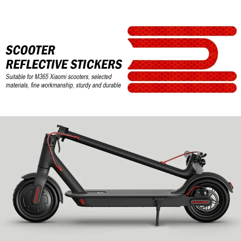 Bandes réfléchissantes trottinette Xiaomi M365 & PRO