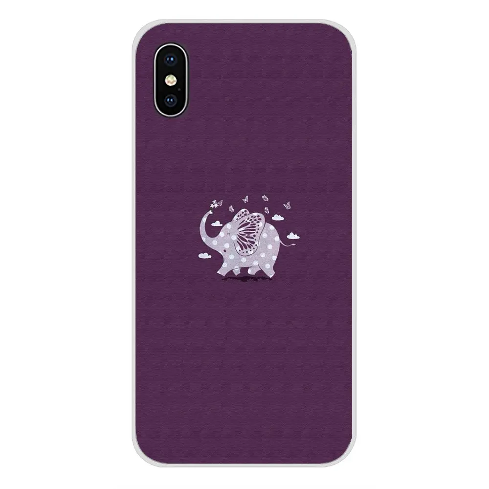 Прозрачные мягкие чехлы С Рисунком Слона для Xiao mi 4 mi 5 mi 5S mi 6 mi A1 A2 5X6X8 9 Lite SE Pro mi Max mi x 2 3 2S