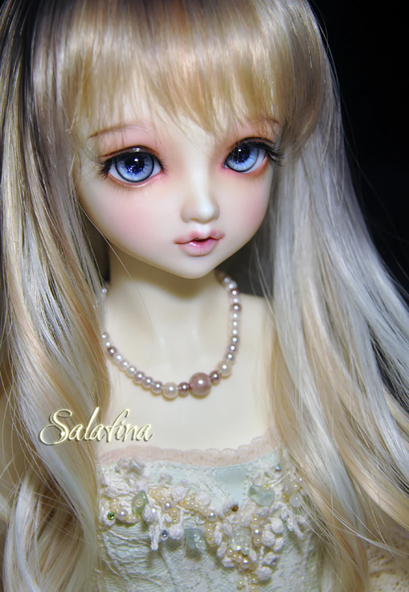 AIIaosify BJD глазного яблока SD кукла увеличительное стекло глаз флэш-ученик серии ультра-светло-голубой Цвет [утро со звездами, 12/14/16/18 мм