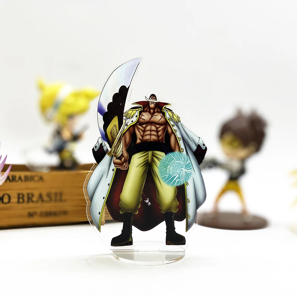 Love Thank you One Piece белая борода shirohige HF фигурка на акриловой подставке модель пластина