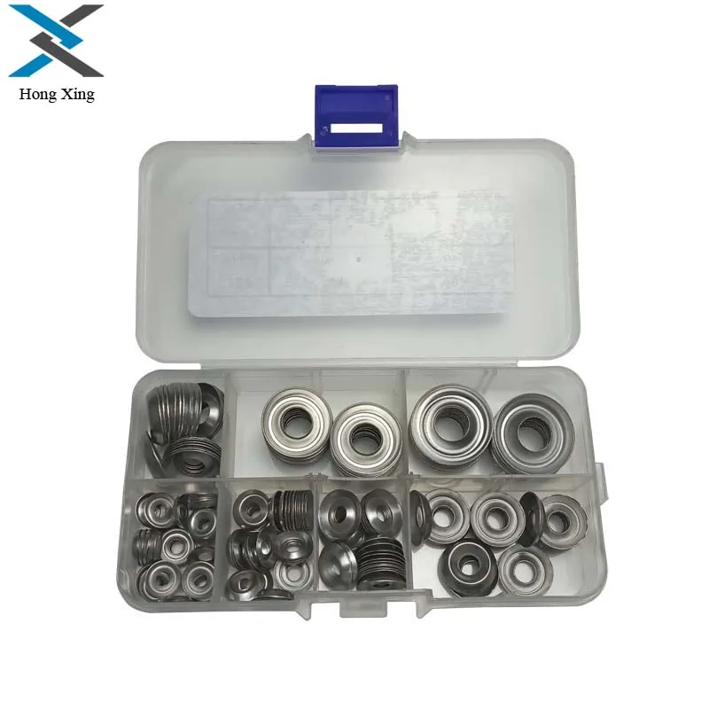 

304 нержавеющая сталь [#4- #16] набор отделочных стаканчиков с потайной шайбой-170 штук