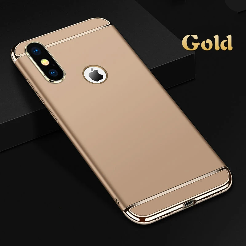 TNSULY For iphone X Mobile Phone Case 12 mini Cover 11 Pro Max 8 Plus XR Electroplating Fitted Frosted Hard Shell Anti knock 3