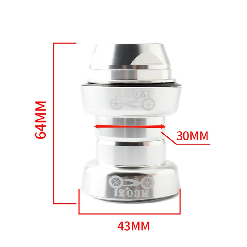 MUQZI Bicycle Retro Headset 22.2mm 1 inch Fixed Gear Racing Bike