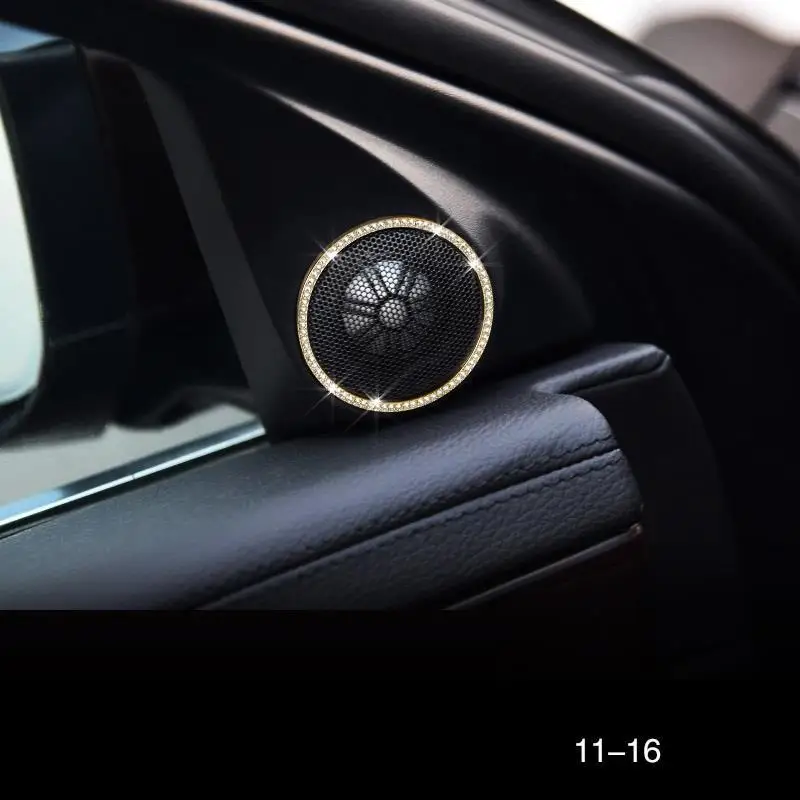 Декоративные автомобильные хромированные накладки для интерьера 11 12 13 14 15 16 для Jaguar XJ - Название цвета: Number 8