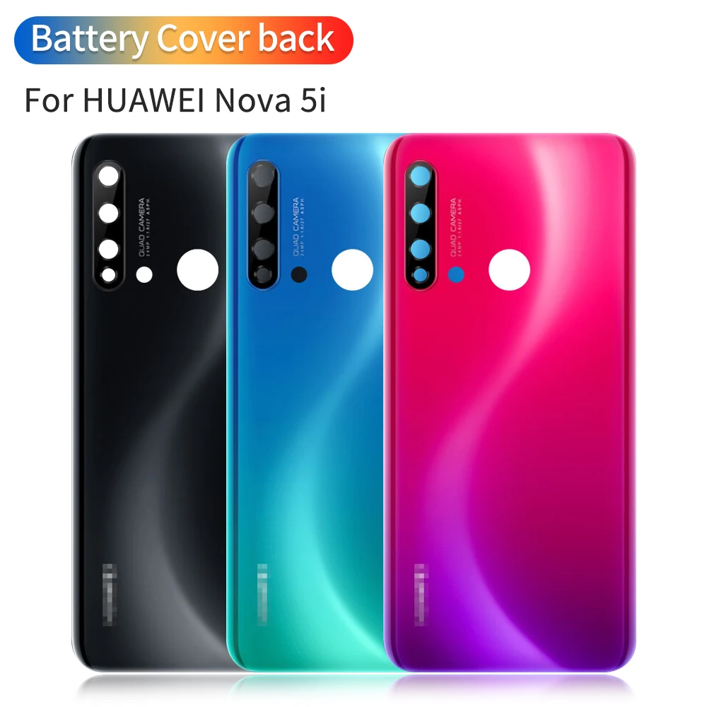 Задняя крышка батарейного отсека для Huawei Nova5i|Корпусы и рамки мобильных