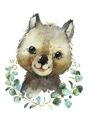 5D DIY Full Diamond Embroidery Animals Owl Fox Panda Raccoon 5D Diamond PaintingCross Stitch Mosaic Cartoon Home Decoration Gift 10