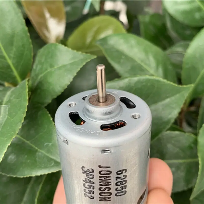 DIY электрическая дрель инструменты Модель Джонсон RS-540 двигатель постоянного тока 3 в 3,6 В 4,2 в 5 В 23000 об./мин высокая скорость высокая мощность углеродная щетка двигатель постоянного тока