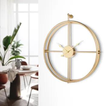 

52cm Large Silent Wall Clock Nordic Creative Fashion Clocks For Home Decor Office Simple Decorative Hanging Wall Watch Clocks