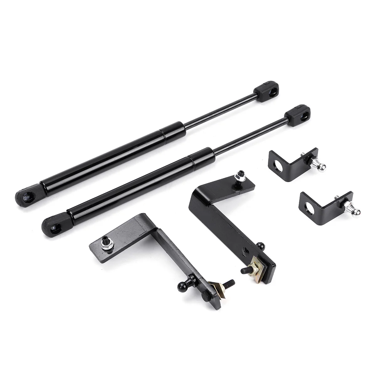  1Set Car Front Engine Hood Lift Supports Props Rod Arm Gas Springs Shocks Strut Bars For Hyundai Tu