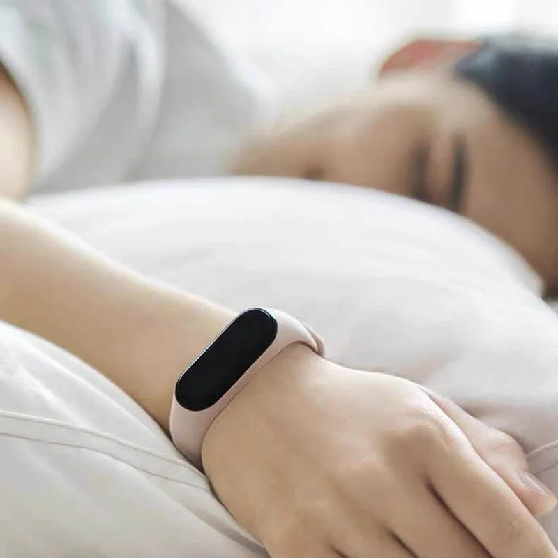 Силиконовый ремешок для часов Xiaomi Mi Band 5 4 Band3 браслет mi band Сменный ремень смарт