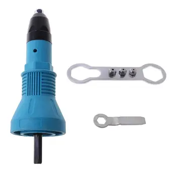 

2020 New Electric Rivet Nut Gun Cordless Riveting Drill Kit Conversion Adapter Insert Set