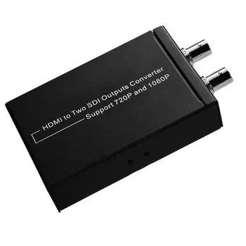 

Hot Sale Digital HDMI to 2 SDI Outputs Converter Support 720P 1080P Converters