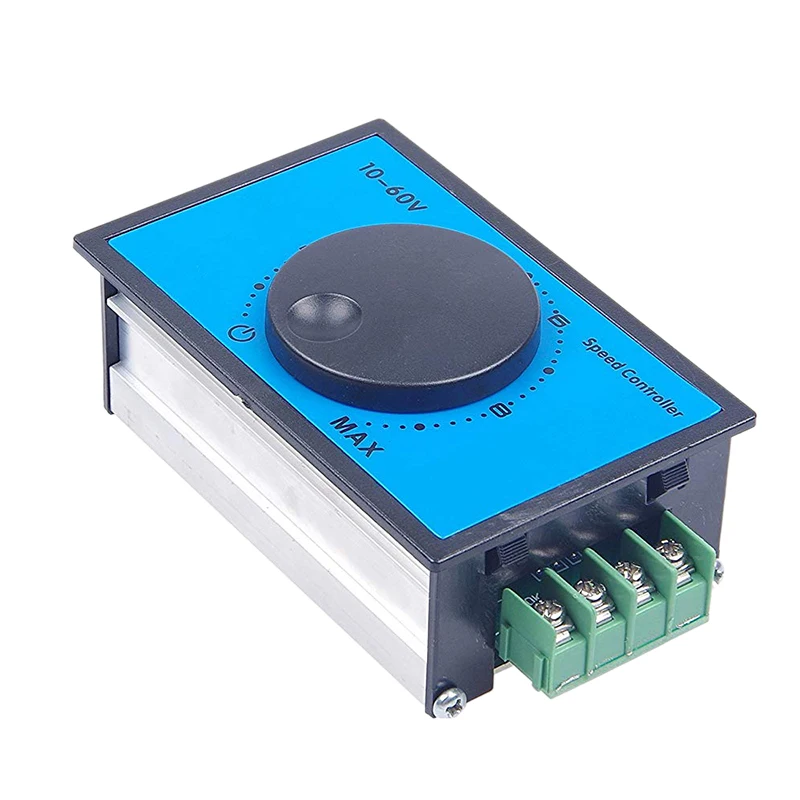 

Dc Brush Motor Speed Controller Dc 12V 24V 36V 48V 60V (Dc10-60V) 20A Soft-Starting 0-100% Speed Range