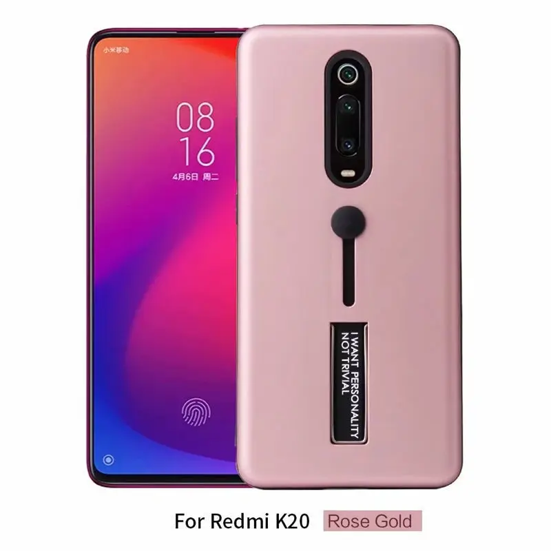 Для Xiao mi 9T mi 9T Pro Чехол ударопрочный Броня держатель кольца для пальца подставка задняя крышка для красного mi K20 Pro Kickstand чехол