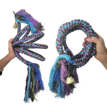 

Large Medium and Small Bird Parrot Climbing Rope Toy Hanging String Pet Supplies King Kong PBH200023