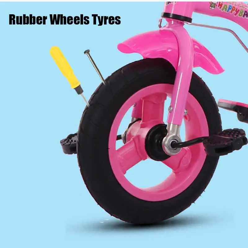 rubber wheel trike