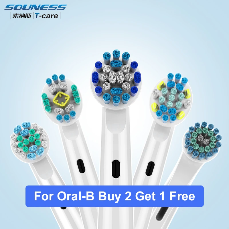 4 шт./упаковка сменные головки для электрической зубной щётки Oral-B | Бытовая