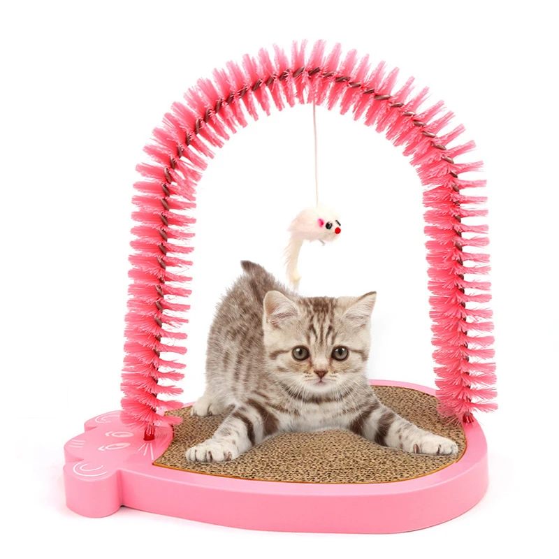 Cat Scratcher Mat Cat Climbing Toys Corrugated Paper Cats Scratch Board Catnip Tower Pad Scratching Pad Claws Care Pet Toys