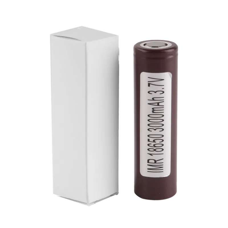 IMR 18650 перезаряжаемый испаритель батареи для GF LG HG2 18650 3000 MAh литиевая батарея для электронных сигарет