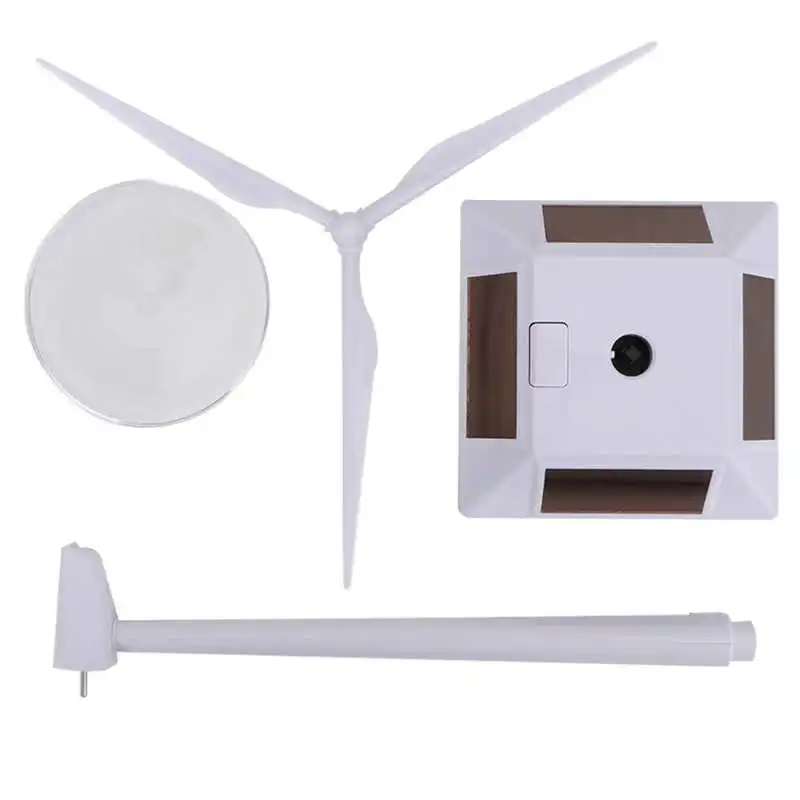 Wind Spinner Toys Solar Windmill Model Building Kit