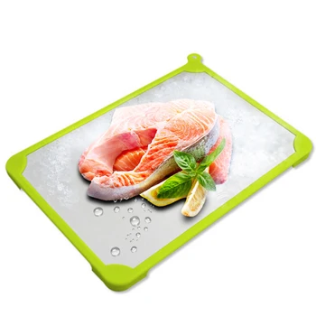 

Automatic Thawing Plate Cutting Board Fast Frozen Food Meat Fish Food Miracle Defrosting Tray Kitchen Gadgets Cooking Tools