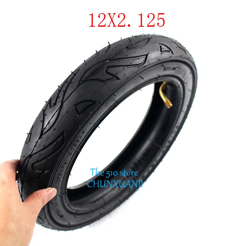 2PCS High quality Bike Stroller Urban Electric Scoote Tire Set 12x2.125 inner and outer tire 12*2.125 2PCS High quality Bike Stroller Urban Electric Scoote Tire Set 12x2.125 inner and outer tire 12*2.125