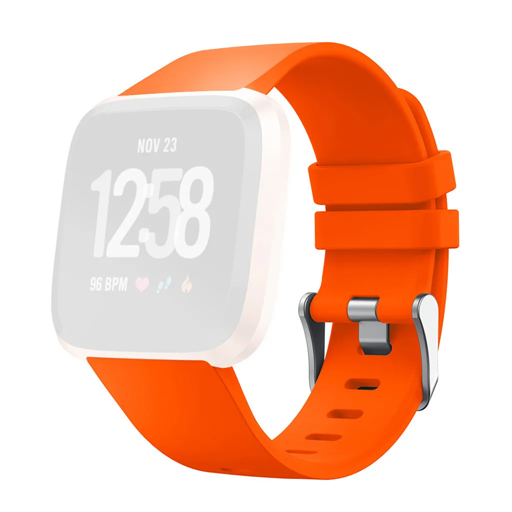 Браслет ремни Мягкий силиконовый сменный спортивный ремешок для Fitbit Versa 2 Smartwatch Красочный мягкий силиконовый браслет FW3